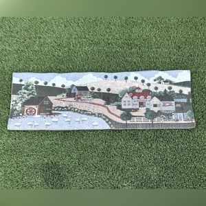 Counrtyside Table Runner Horse‎ Swan Farm 12” x 37”